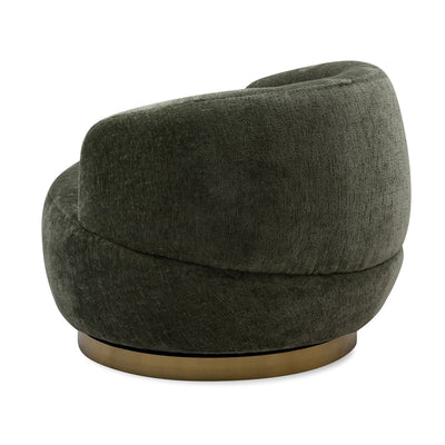 Jungle Bird Occasional Chair in Hammered Chenille - Tom Collins Home