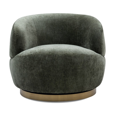 Jungle Bird Occasional Chair in Hammered Chenille - Tom Collins Home
