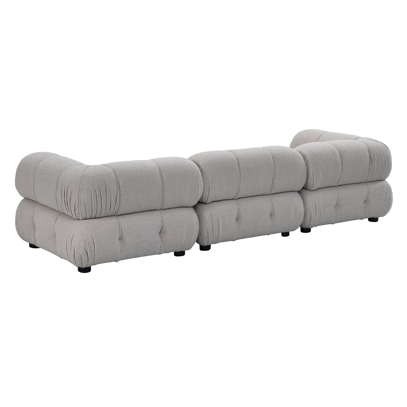 Kamikaze 3 Piece Sofa in Boucle