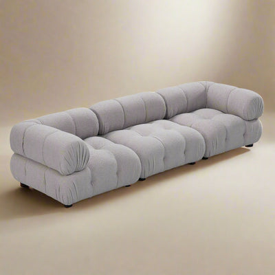 Kamikaze 3 Piece Sofa in Boucle