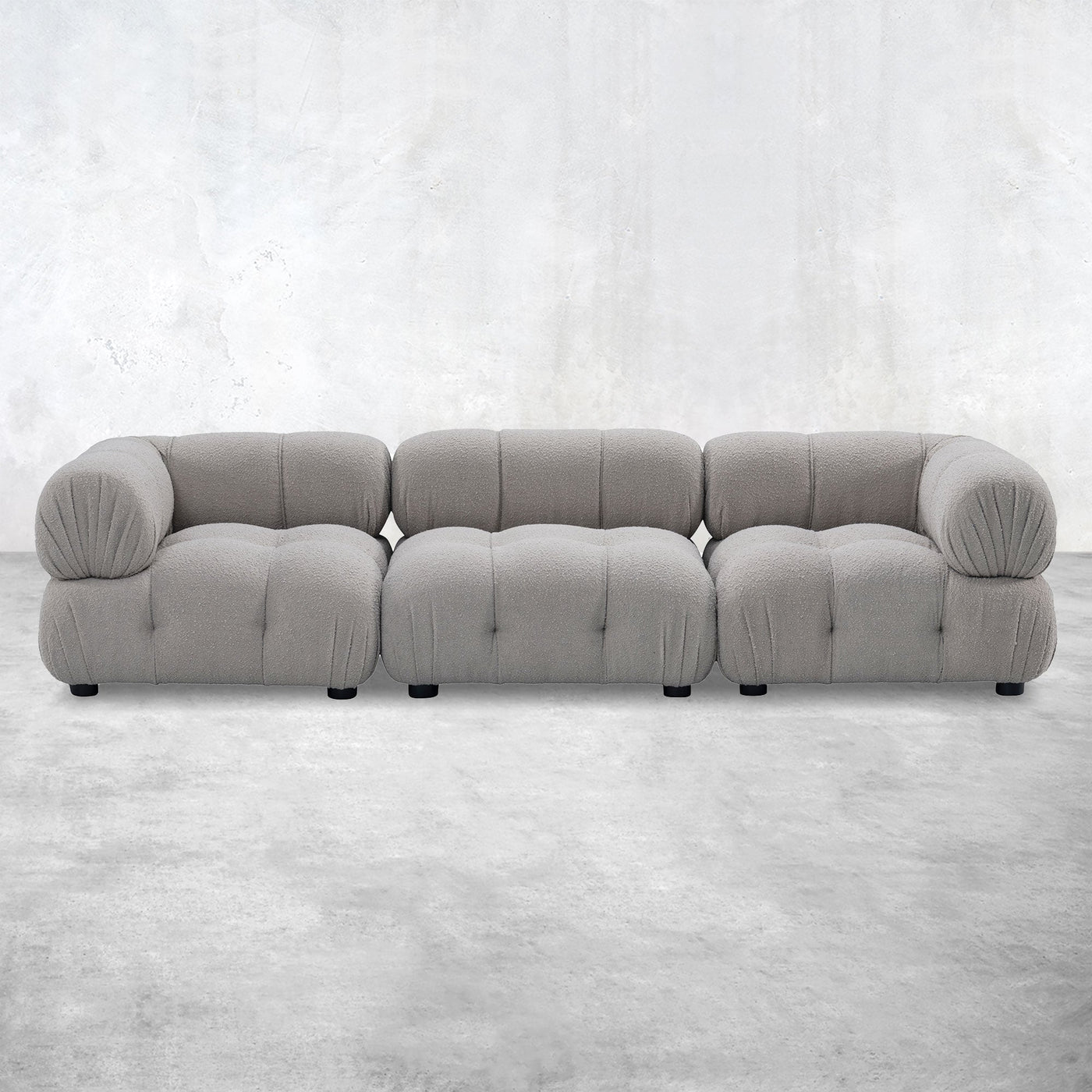 Kamikaze 3 Piece Sofa in Boucle - Tom Collins Home