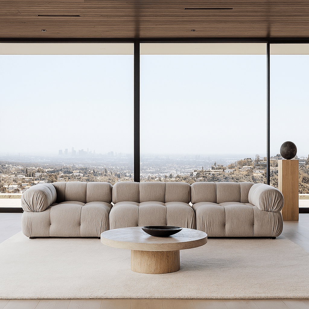 Kamikaze 3 Piece Sofa in Boucle - Tom Collins Home