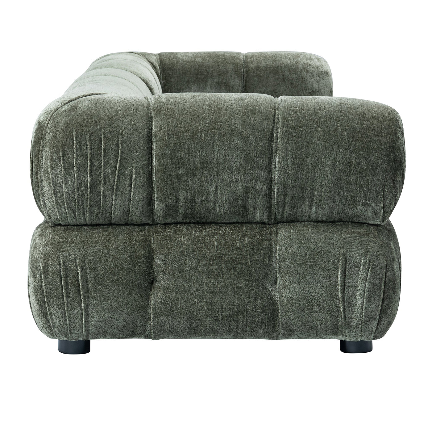 Kamikaze 3 Piece Sofa in Hammered Chenille - Tom Collins Home