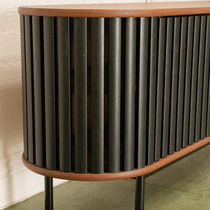Kamikaze Media Console in Black - Tom Collins Home