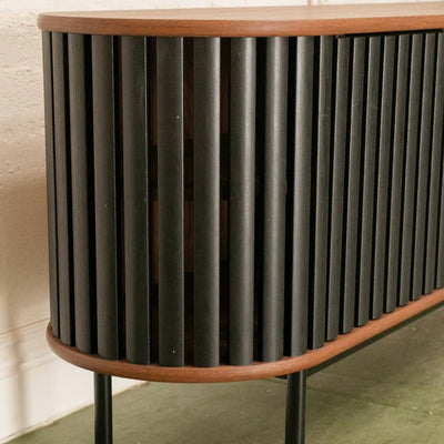 Kamikaze Media Console in Black - Tom Collins Home