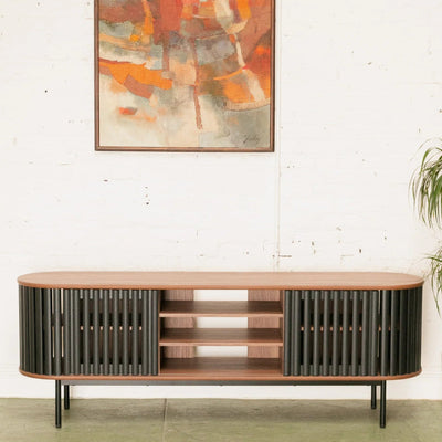 Kamikaze Media Console in Black - Tom Collins Home