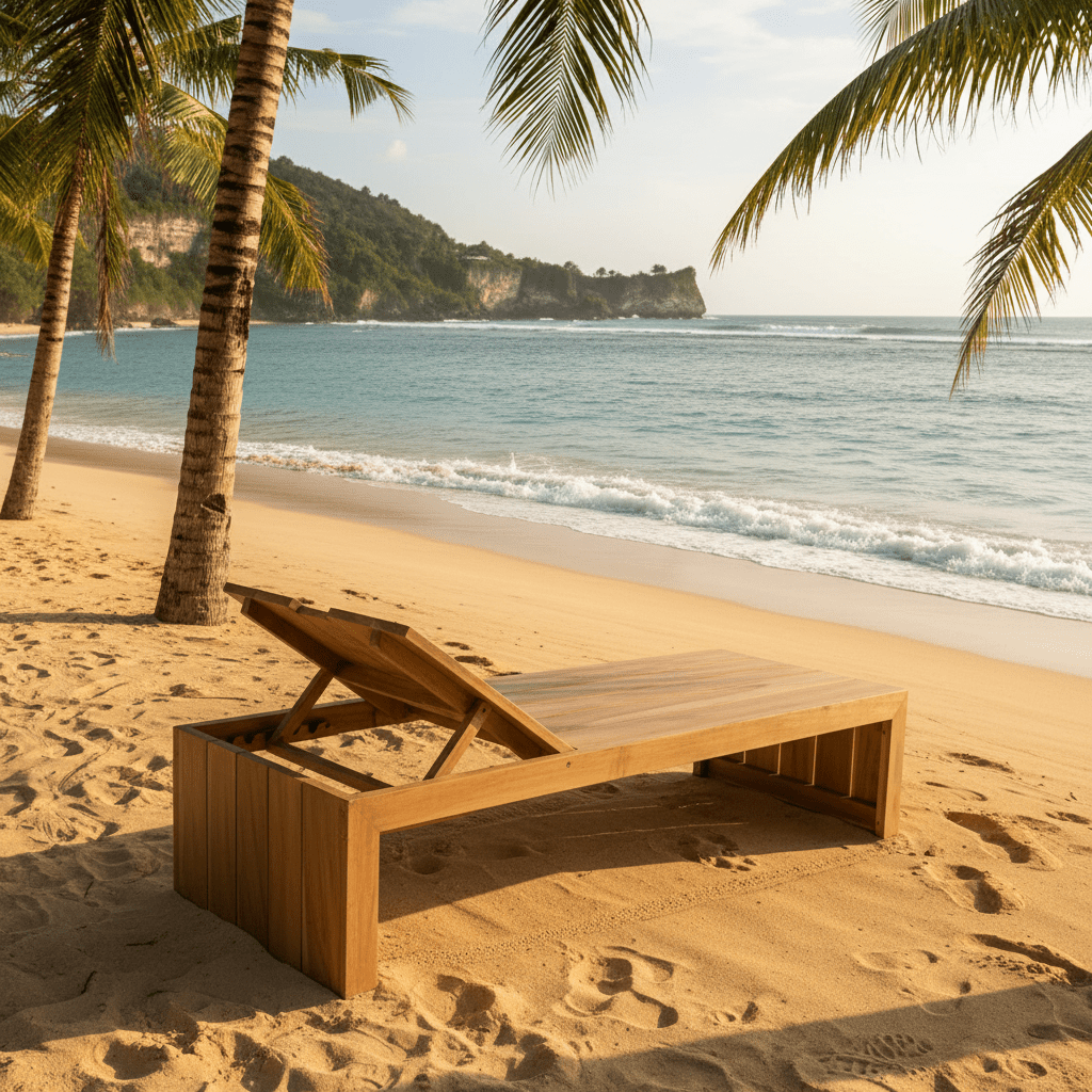 Lazy Sunday Sun Lounger - Tom Collins Home