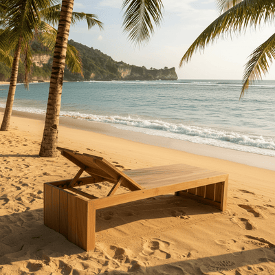 Lazy Sunday Sun Lounger - Tom Collins Home