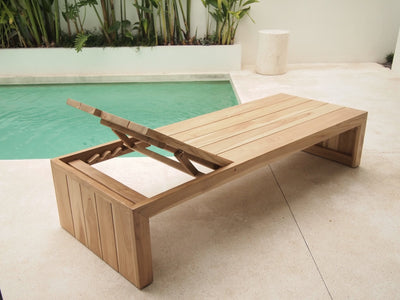Lazy Sunday Sun Lounger - Tom Collins Home