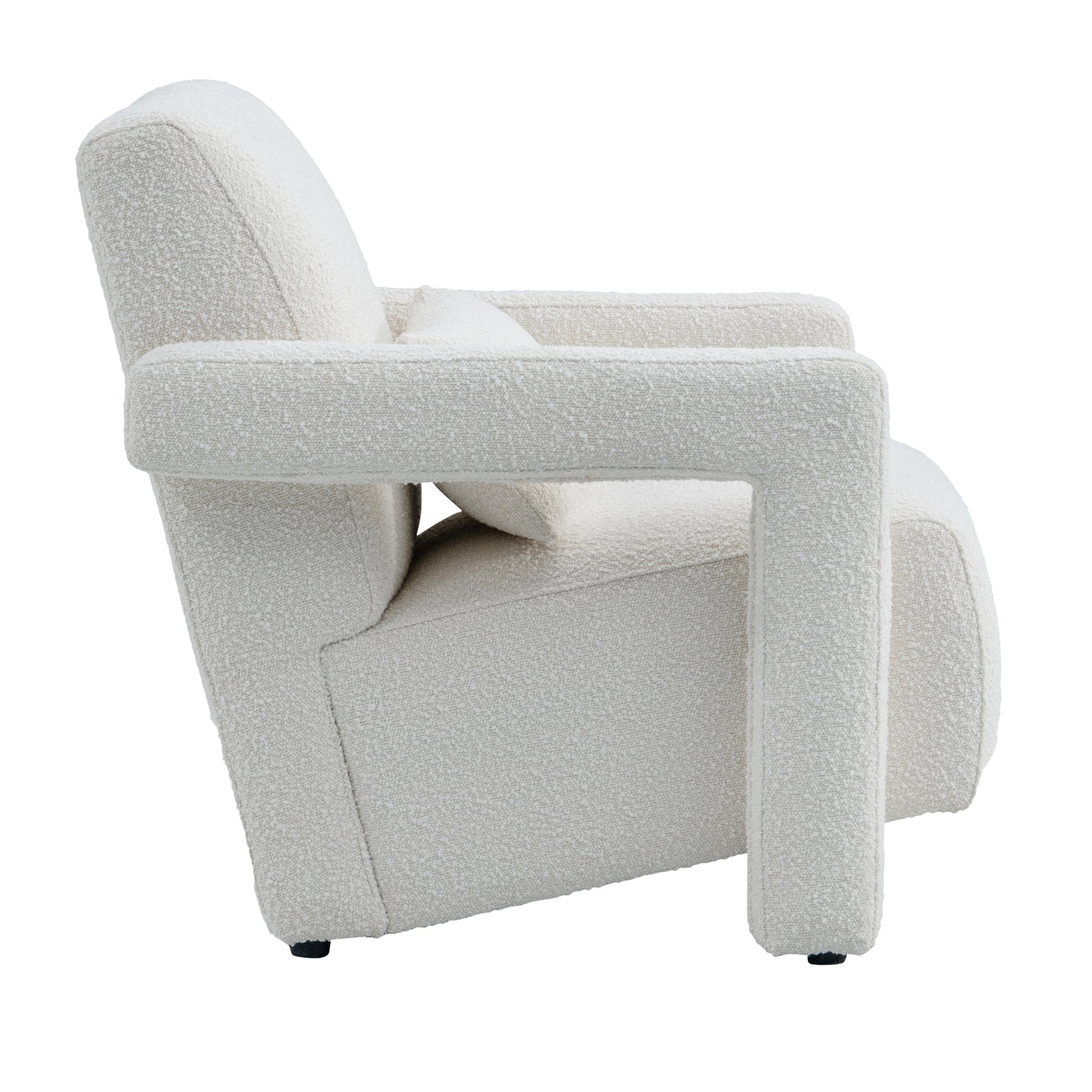 Long Island Occasional Chair in Boucle - Tom Collins Home