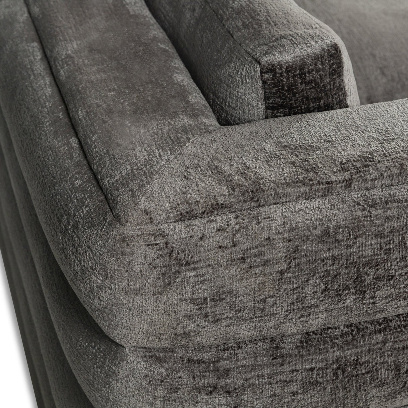Luna Sectional in Charcoal Velour Luna Sectional - Tom Collins Home