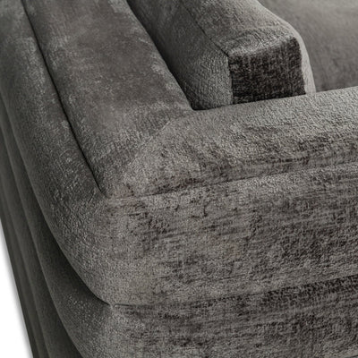 Luna Sectional in Charcoal Velour Luna Sectional - Tom Collins Home