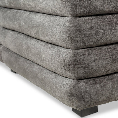 Luna Sectional in Charcoal Velour Luna Sectional - Tom Collins Home