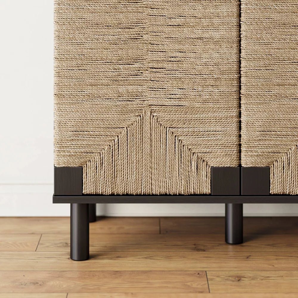 Mai Tai 2 - Door Cabinet in Black - Tom Collins Home