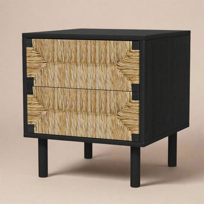 Mai Tai Side Table in Black - Tom Collins Home