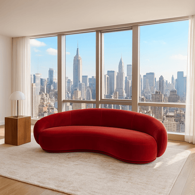Mai Tai Sofa in Velvet - Tom Collins Home