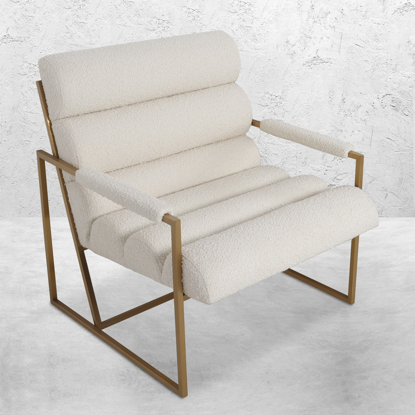 Manhattan Occasional Chair in Boucle - Tom Collins Home