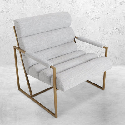 Manhattan Occasional Chair in Linen - Tom Collins Home
