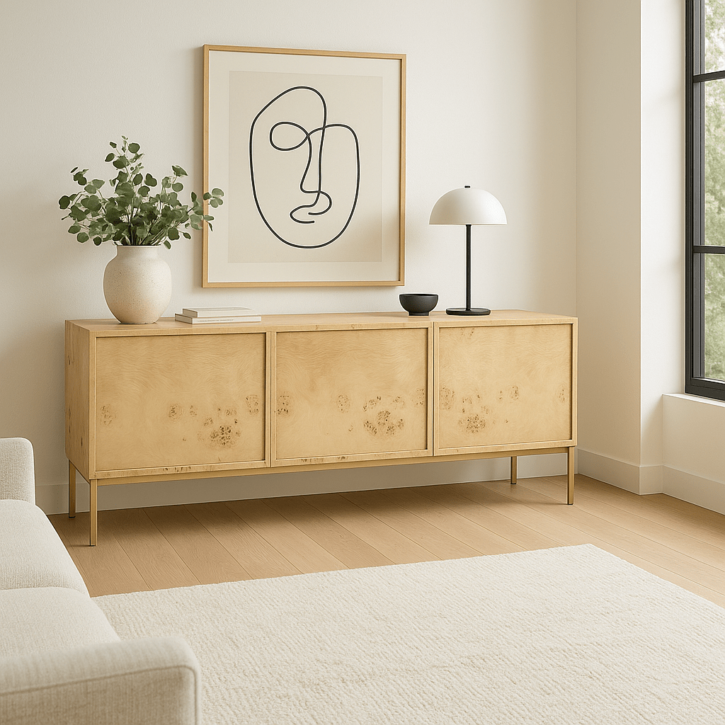 Metropolitan 3 Door Credenza - Tom Collins Home