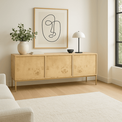 Metropolitan 3 Door Credenza - Tom Collins Home