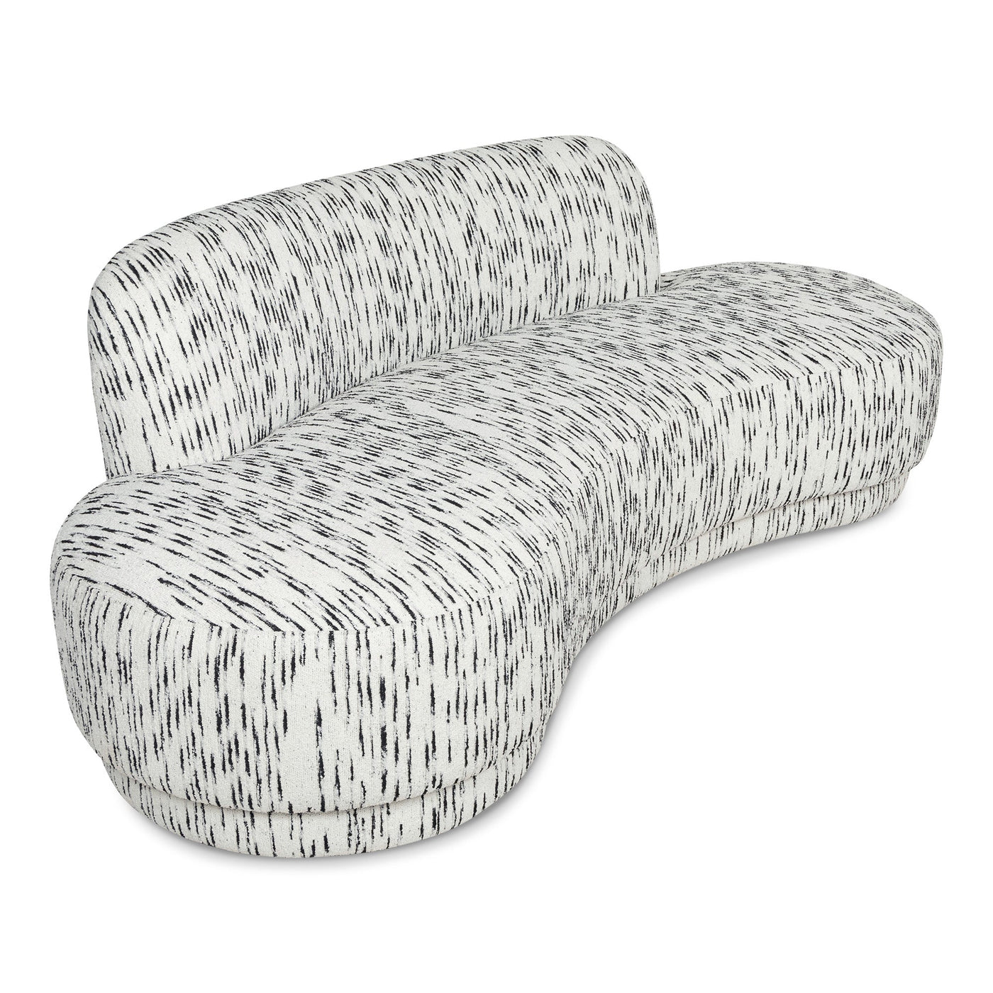 Milk & Honey 2 Sofa in Two - Tone Textured Boucle - Tom Collins Home