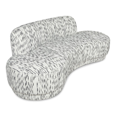 Milk & Honey 2 Sofa in Two - Tone Textured Boucle - Tom Collins Home