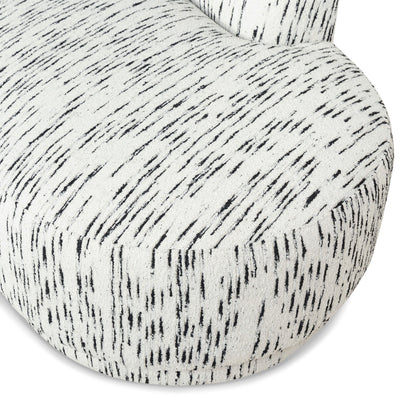 Milk & Honey 2 Sofa in Two - Tone Textured Boucle - Tom Collins Home