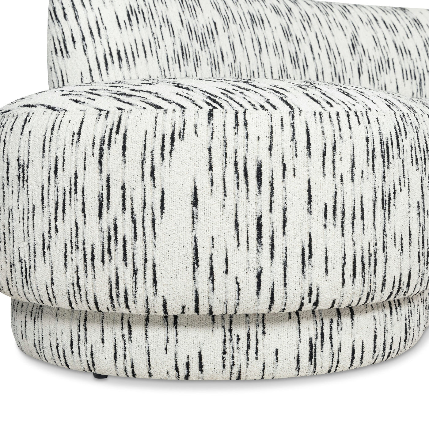 Milk & Honey 2 Sofa in Two - Tone Textured Boucle - Tom Collins Home