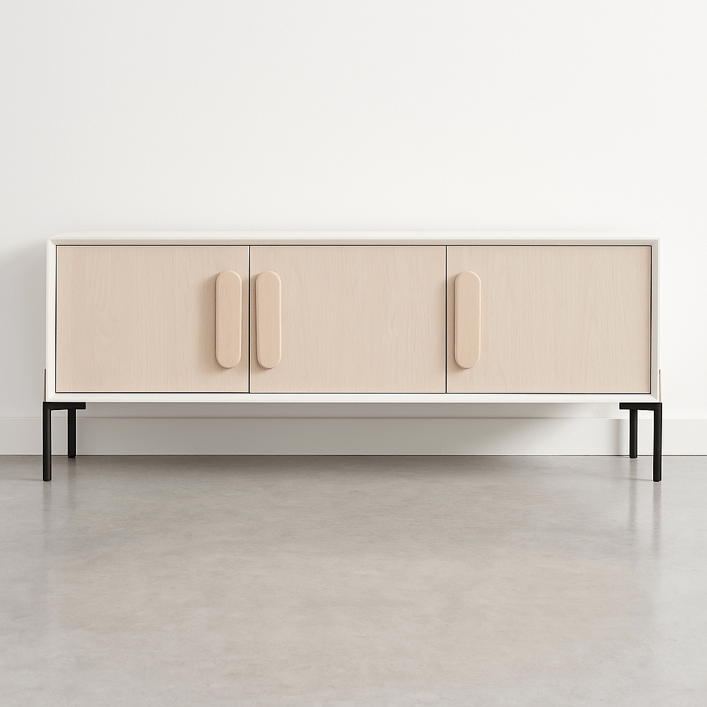 Milk & Honey II 3 Door Credenza - Tom Collins Home