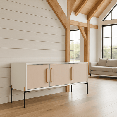Milk & Honey II 3 Door Credenza - Tom Collins Home