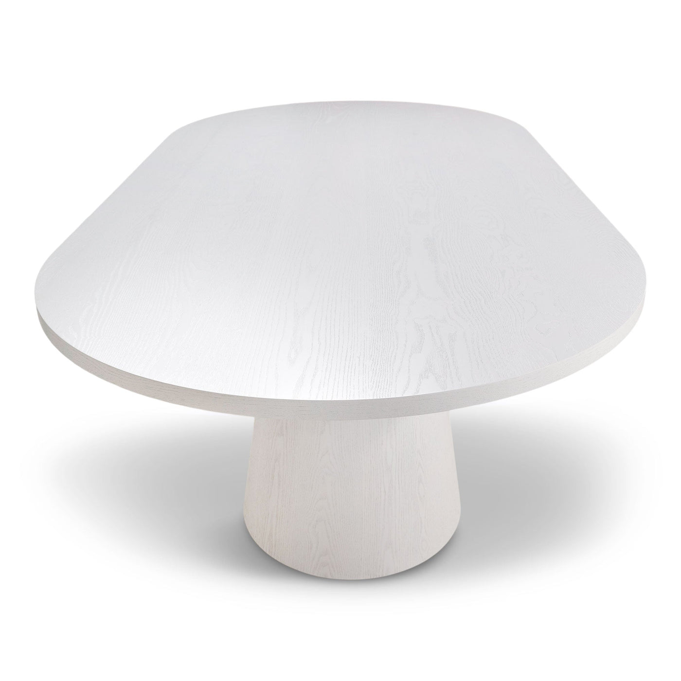 Moscow Mule Dining Table In Matte Oak White Veneer - Tom Collins Home