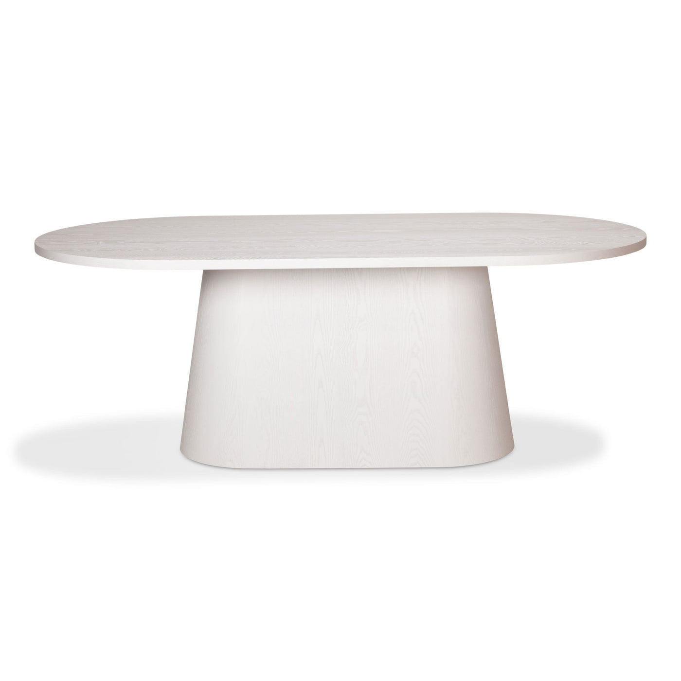Moscow Mule Dining Table In Matte Oak White Veneer - Tom Collins Home