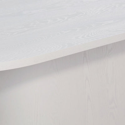 Moscow Mule Dining Table In Matte Oak White Veneer - Tom Collins Home