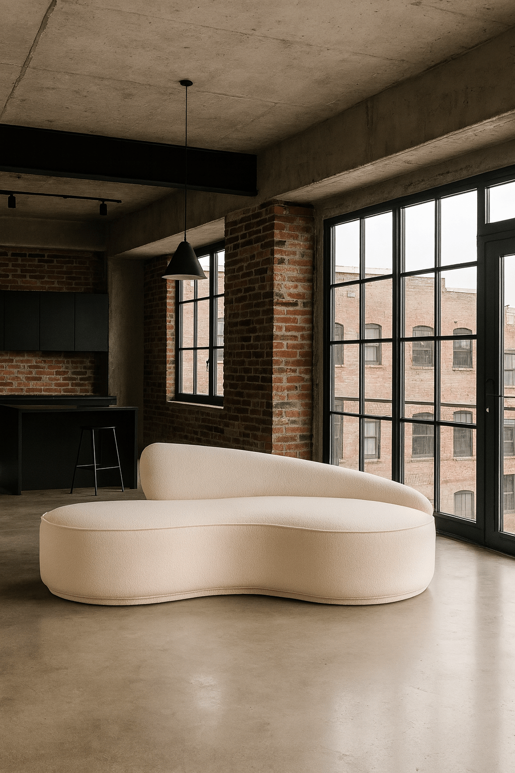 Negroni 2 Sofa in Boucle - Tom Collins Home