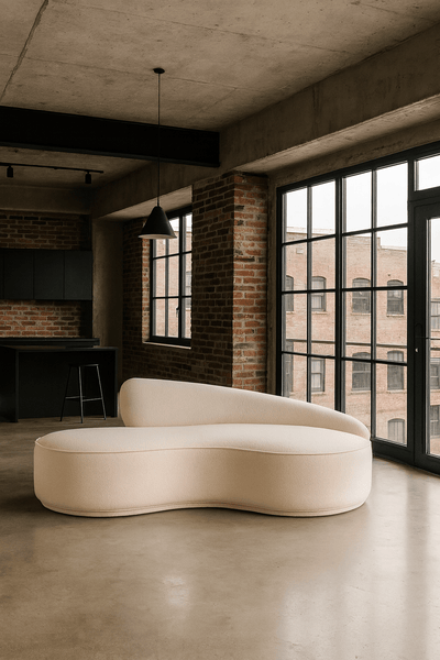 Negroni 2 Sofa in Boucle - Tom Collins Home