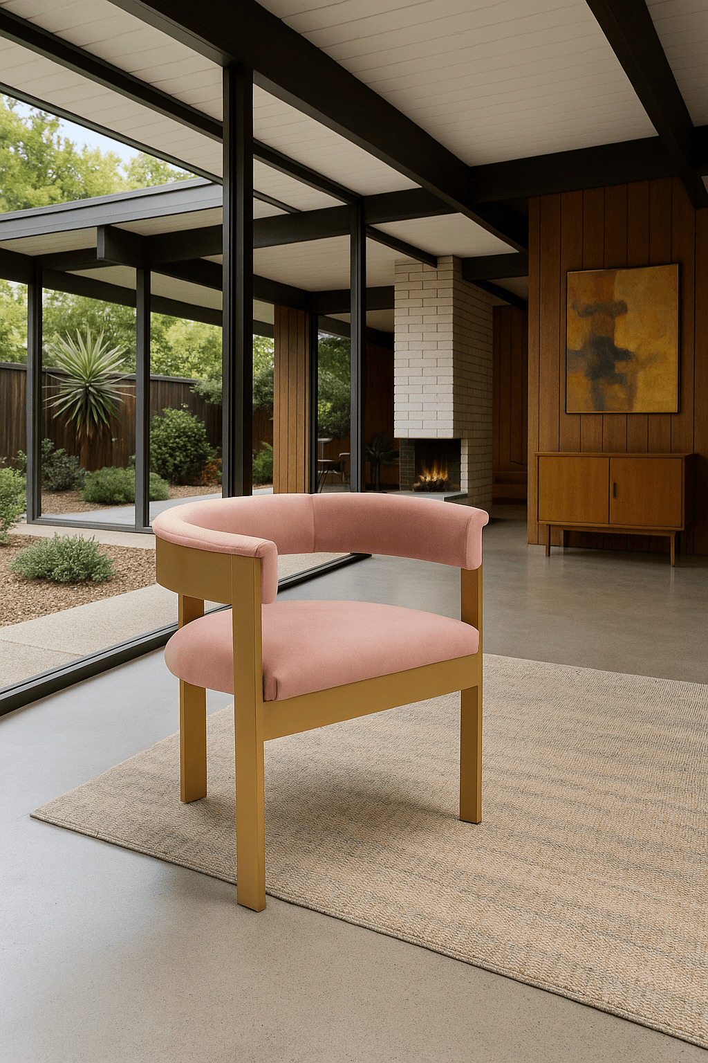 Negroni Dining Chair in Velvet - Tom Collins Home