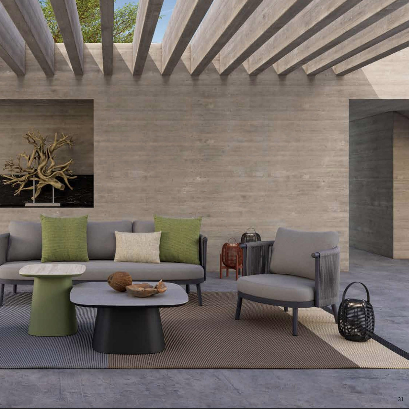 Oasis Lounge Armchair - Tom Collins Home