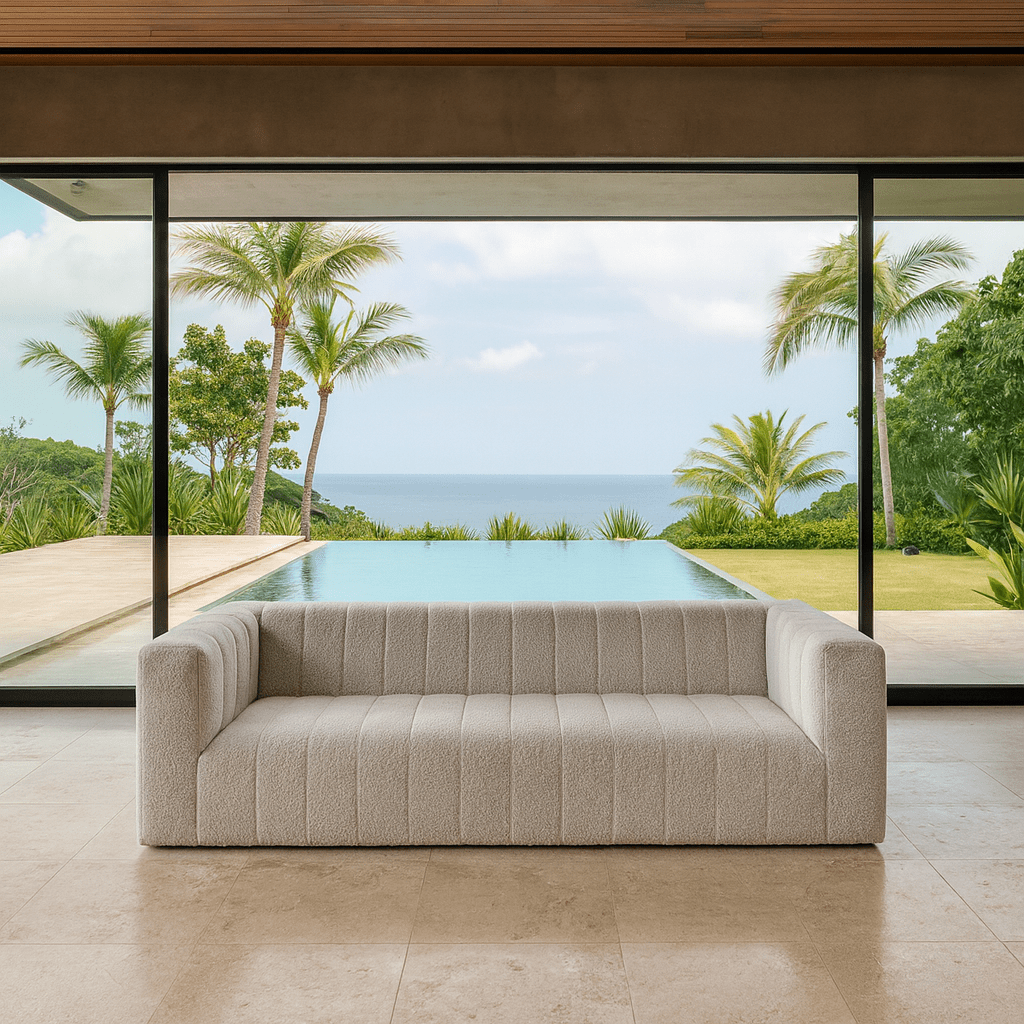 Paloma Sofa in Boucle - Tom Collins Home