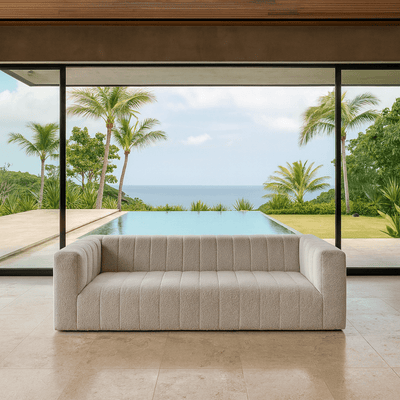 Paloma Sofa in Boucle - Tom Collins Home