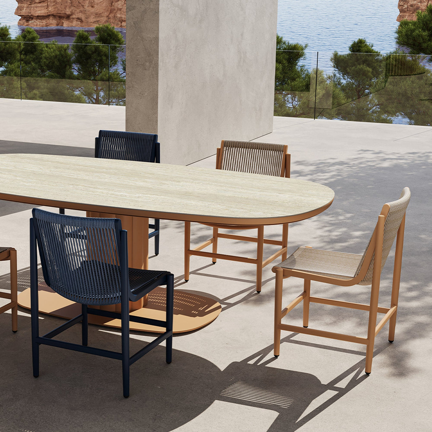 Paradiso Oval Dining Table - Tom Collins Home