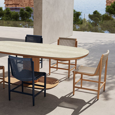 Paradiso Oval Dining Table - Tom Collins Home