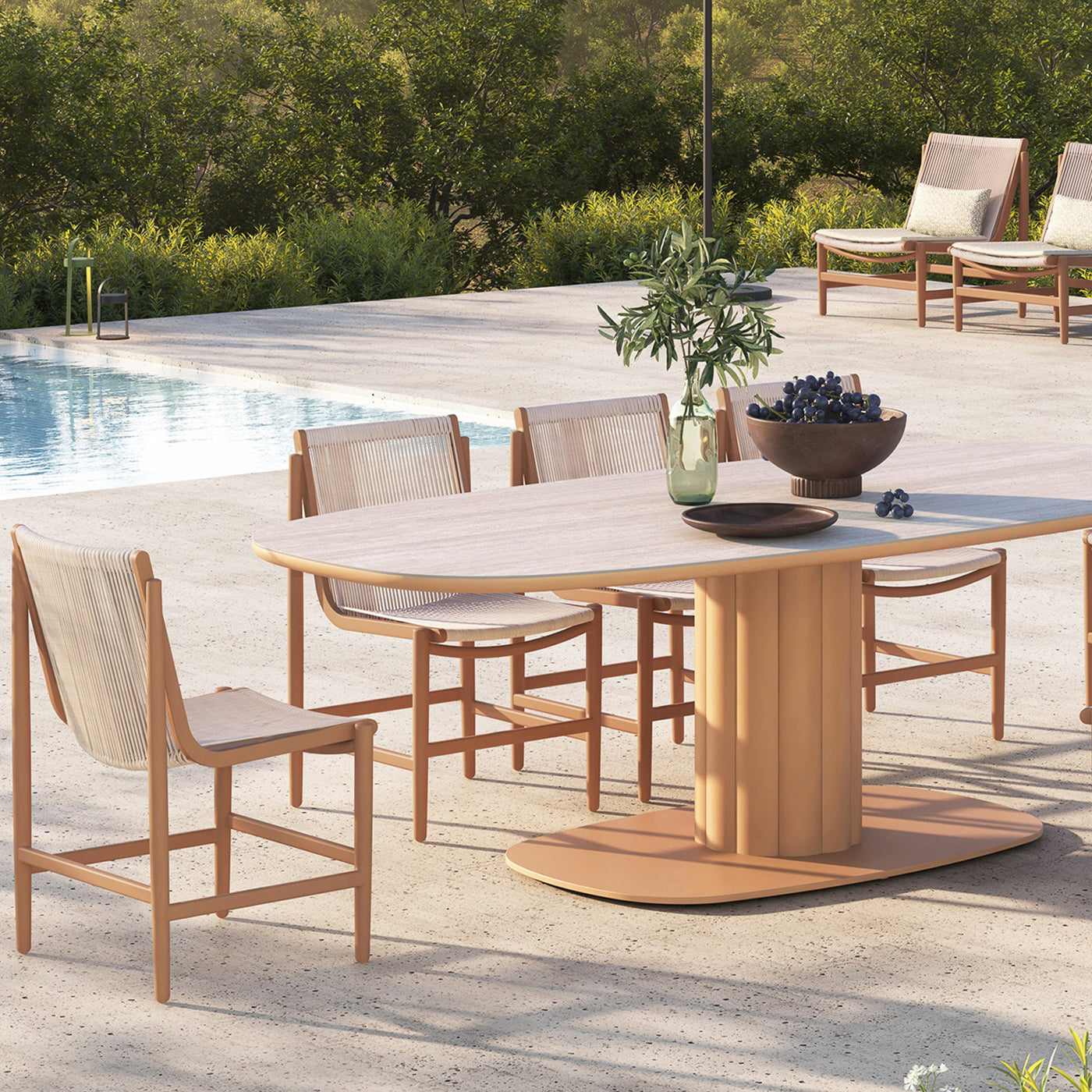 Paradiso Oval Dining Table - Tom Collins Home