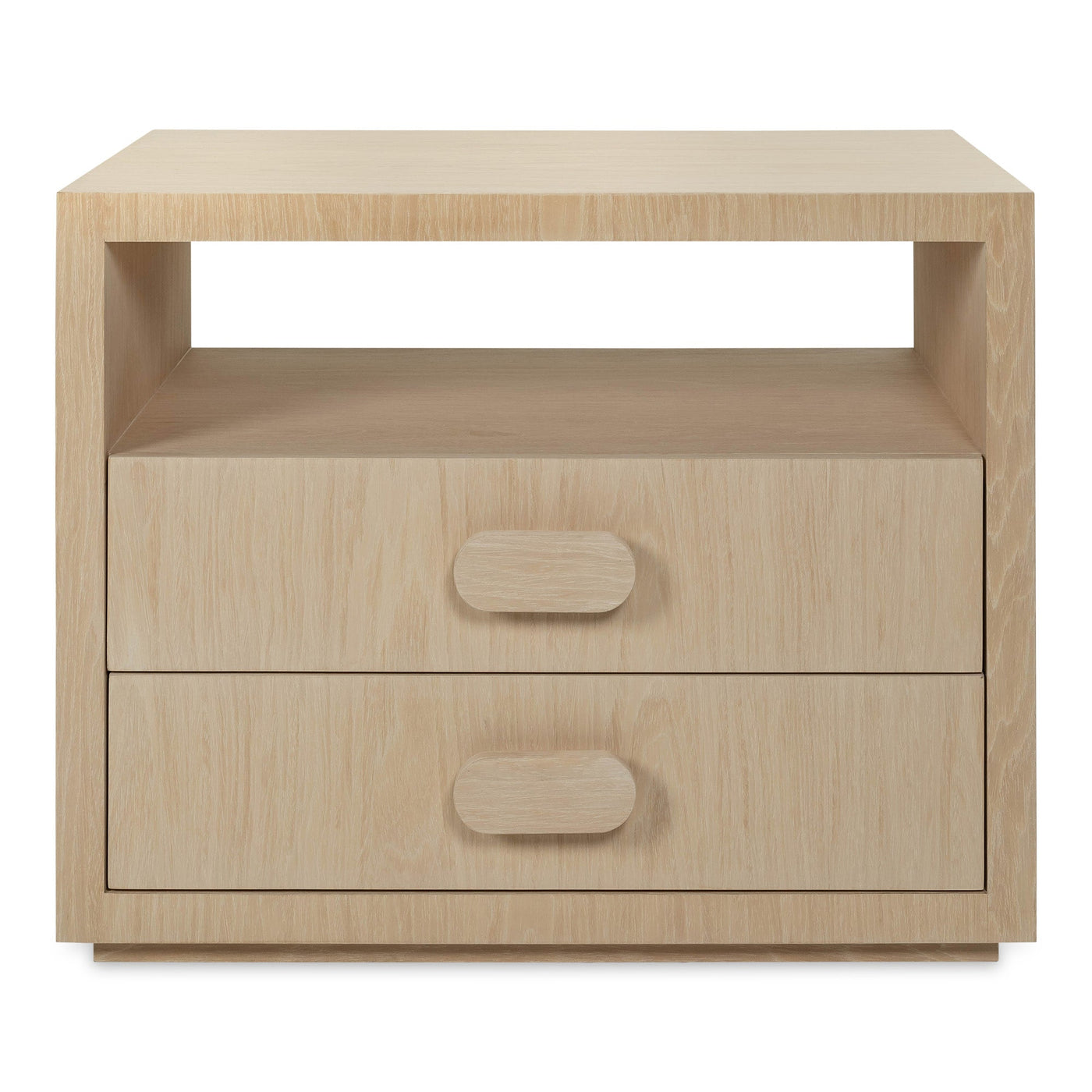Pearl Diver Side Table in White Washed Oak - Tom Collins Home