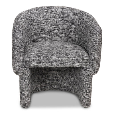 Pina Colada Dining Chair In Heavy Weight Linen - Tom Collins Home
