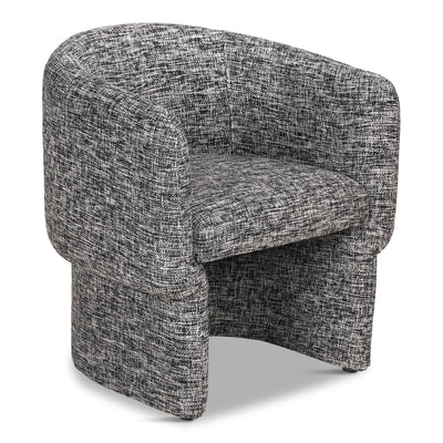 Pina Colada Dining Chair In Heavy Weight Linen - Tom Collins Home
