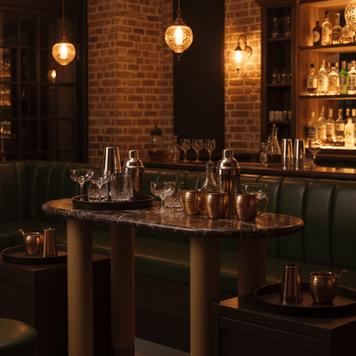 Pink Lady Bar Table - Tom Collins Home