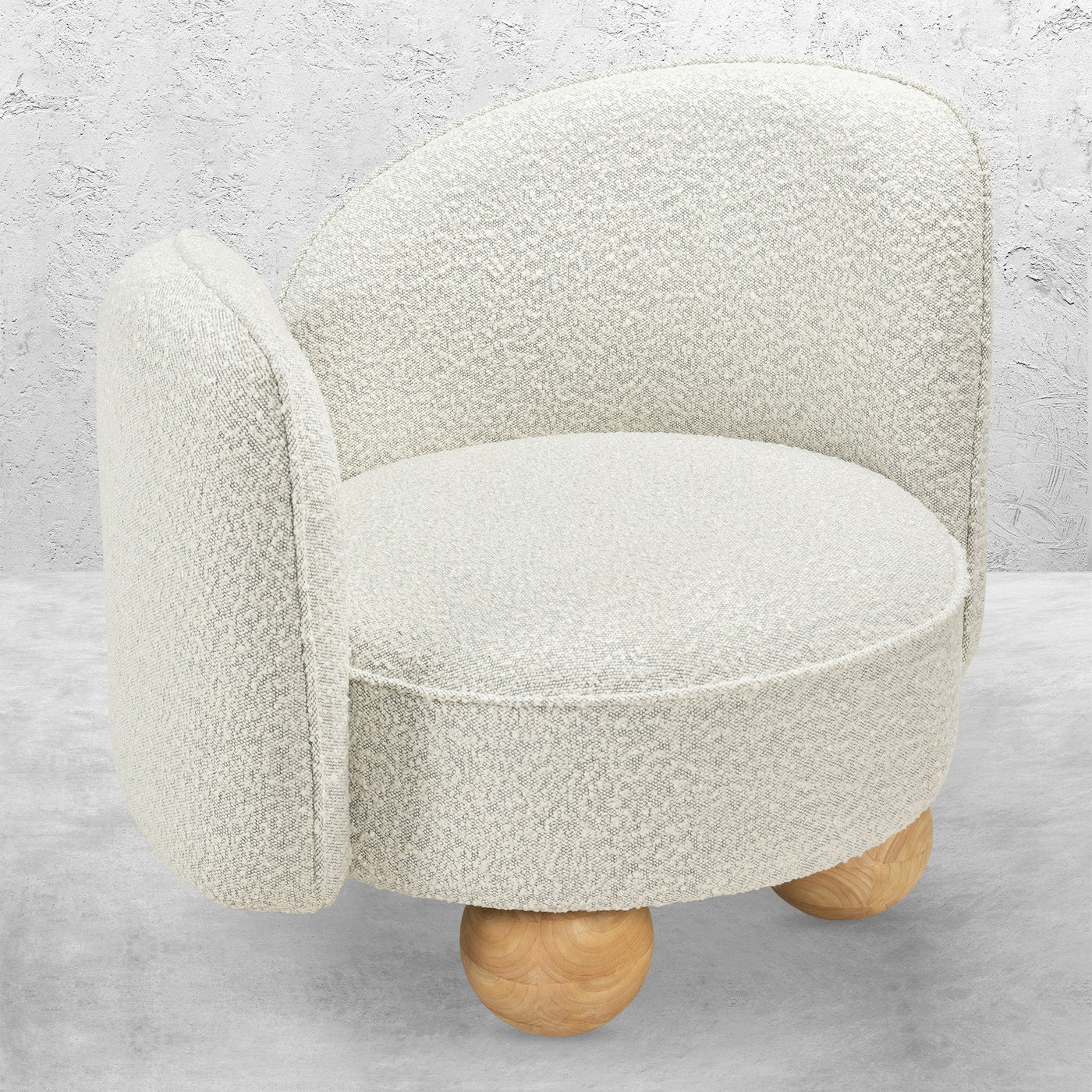 Rob Roy Occasional Chair in Boucle - Tom Collins Home