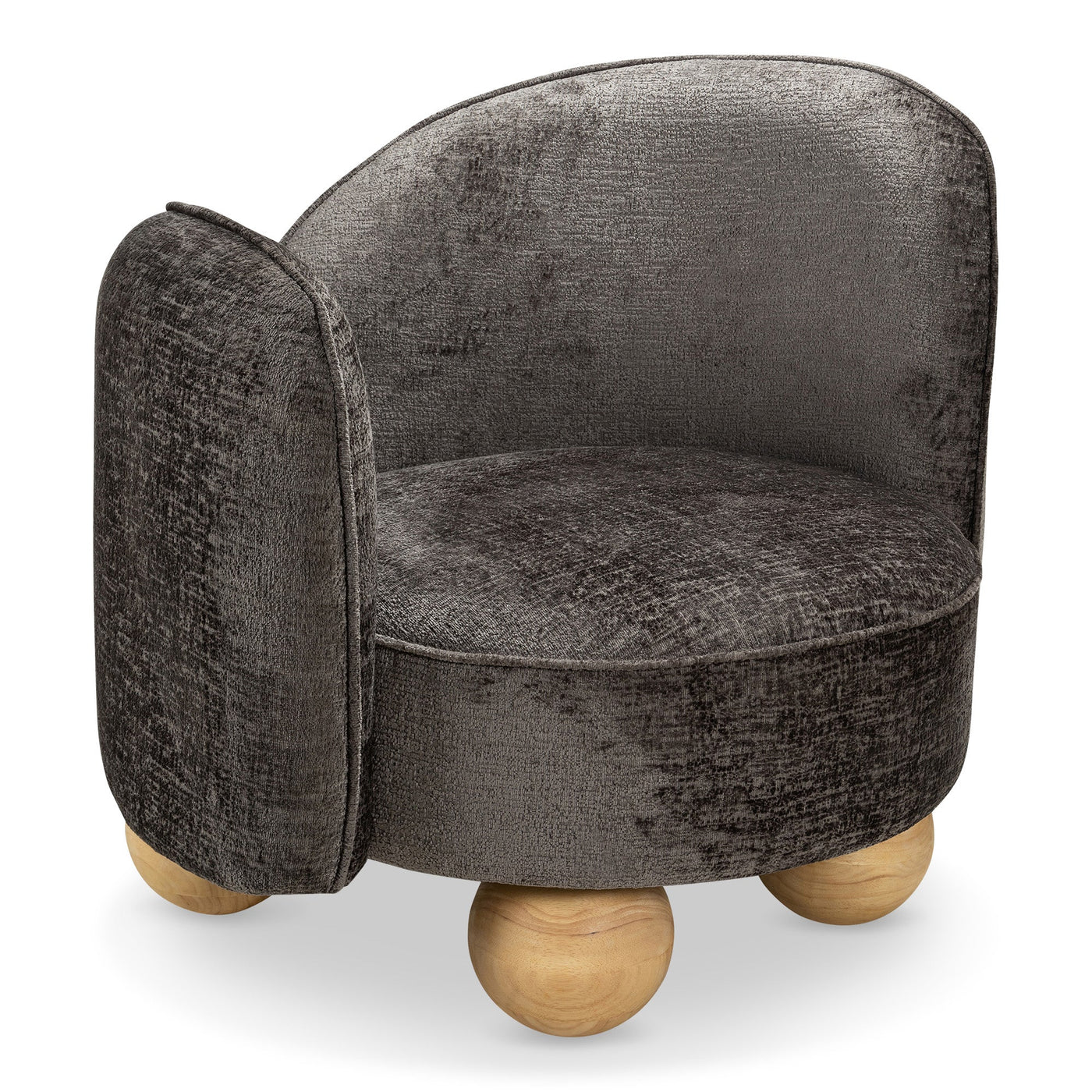 Rob Roy Occasional Chair in Hammered Chenille - Tom Collins Home