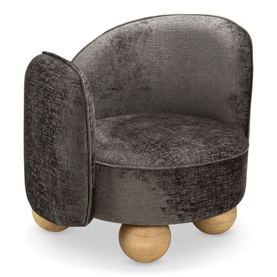 Rob Roy Occasional Chair in Hammered Chenille - Tom Collins Home