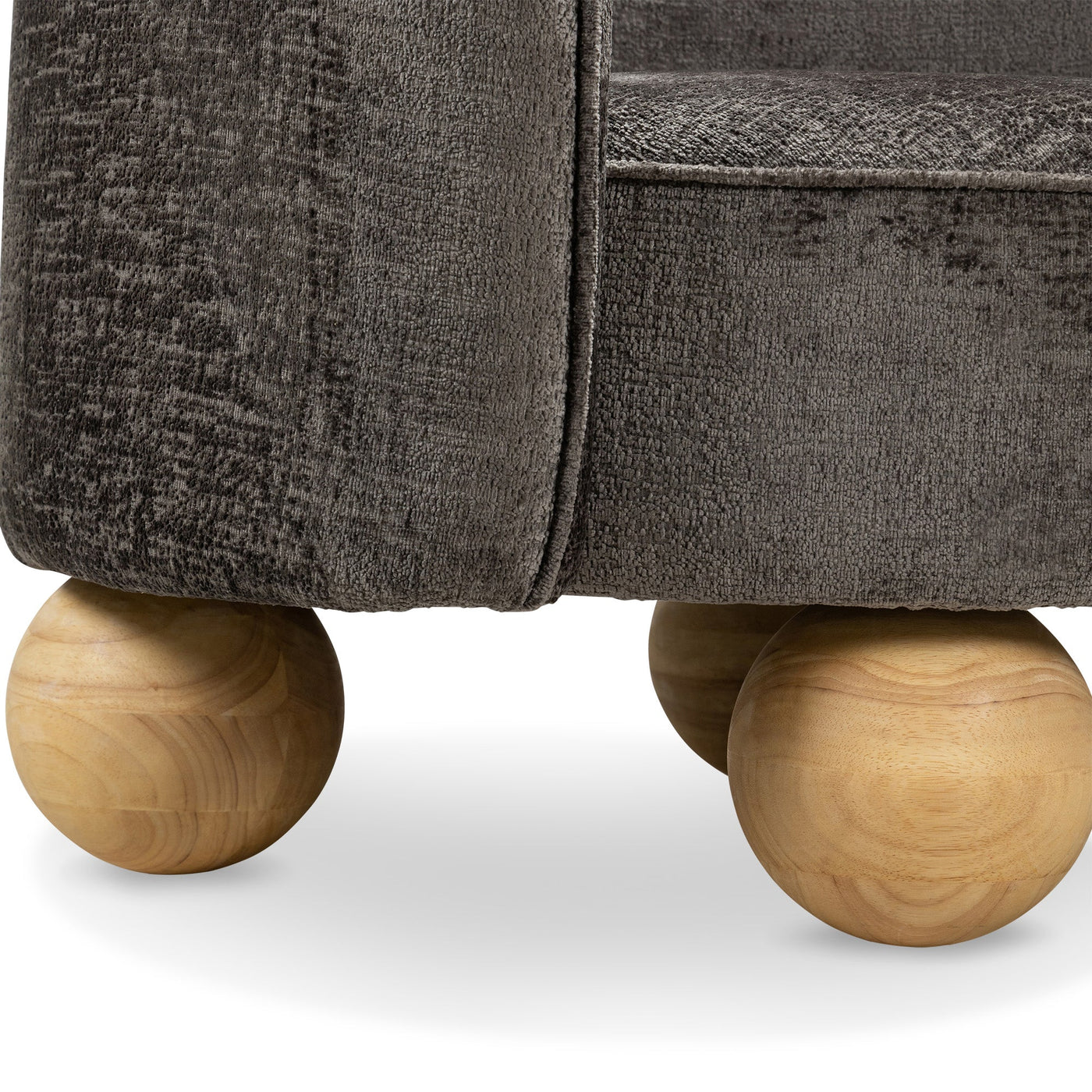Rob Roy Occasional Chair in Hammered Chenille - Tom Collins Home